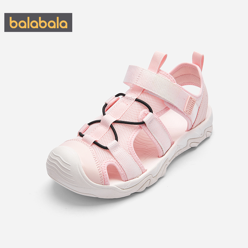 巴拉巴拉儿童凉鞋男童女童鞋子夏季新款童鞋中大童宝宝透气溯溪潮 - 图0