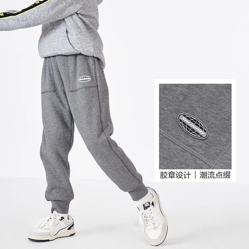 巴拉巴拉男童女童加绒运动裤中大童宝宝裤子秋冬季新款儿童长裤厚,淘宝优惠券,粉丝福利购,淘宝优惠卷