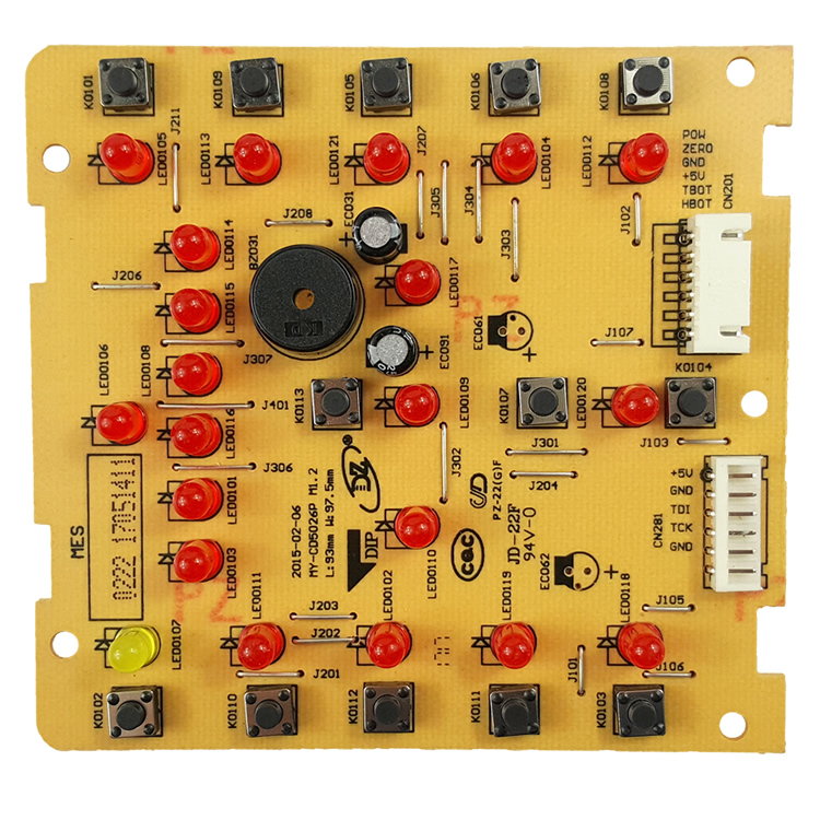 适用美的电压力锅配件电脑显示按键板17161100000222 MY-CD5026P-图0