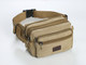 Six-layer canvas waist bag thickened new large capacity polyester