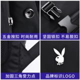 Playboy, мужской модный трендовый рюкзак для отдыха, вместительный и большой ноутбук для школьников для путешествий, ткань оксфорд, подходит для студента
