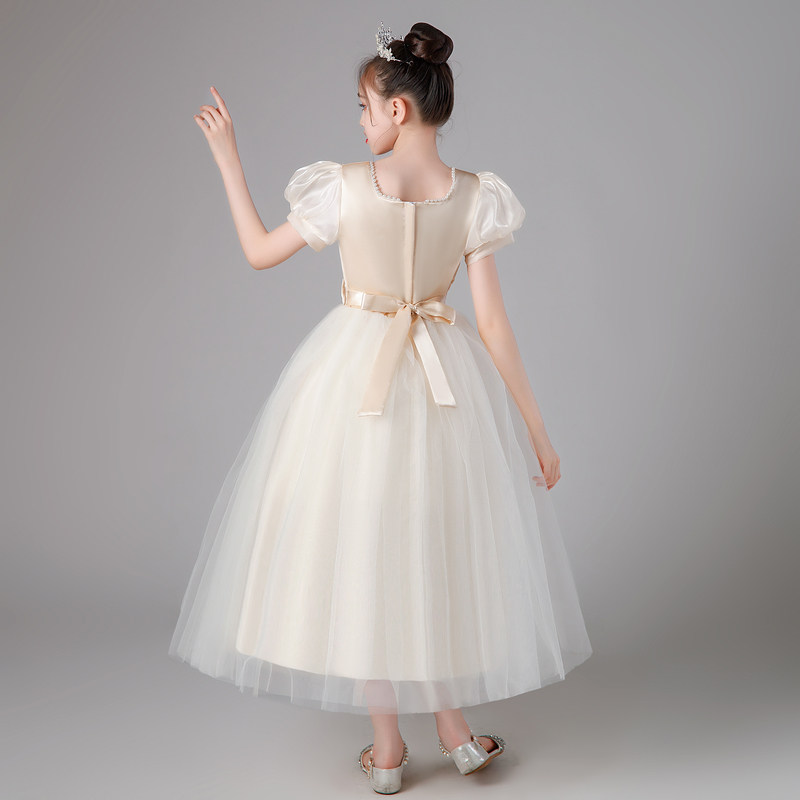 中小学生大合唱演出礼服集体诗歌朗诵比赛表演服蓬蓬公主裙长裙,淘宝优惠券,粉丝福利购,淘宝优惠卷