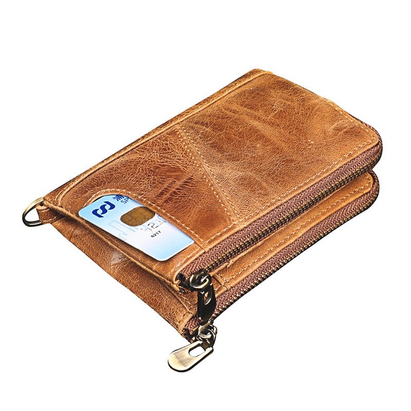 丹麦梵勒防盗刷短款超薄款rfid钱包 vanlemn钱包