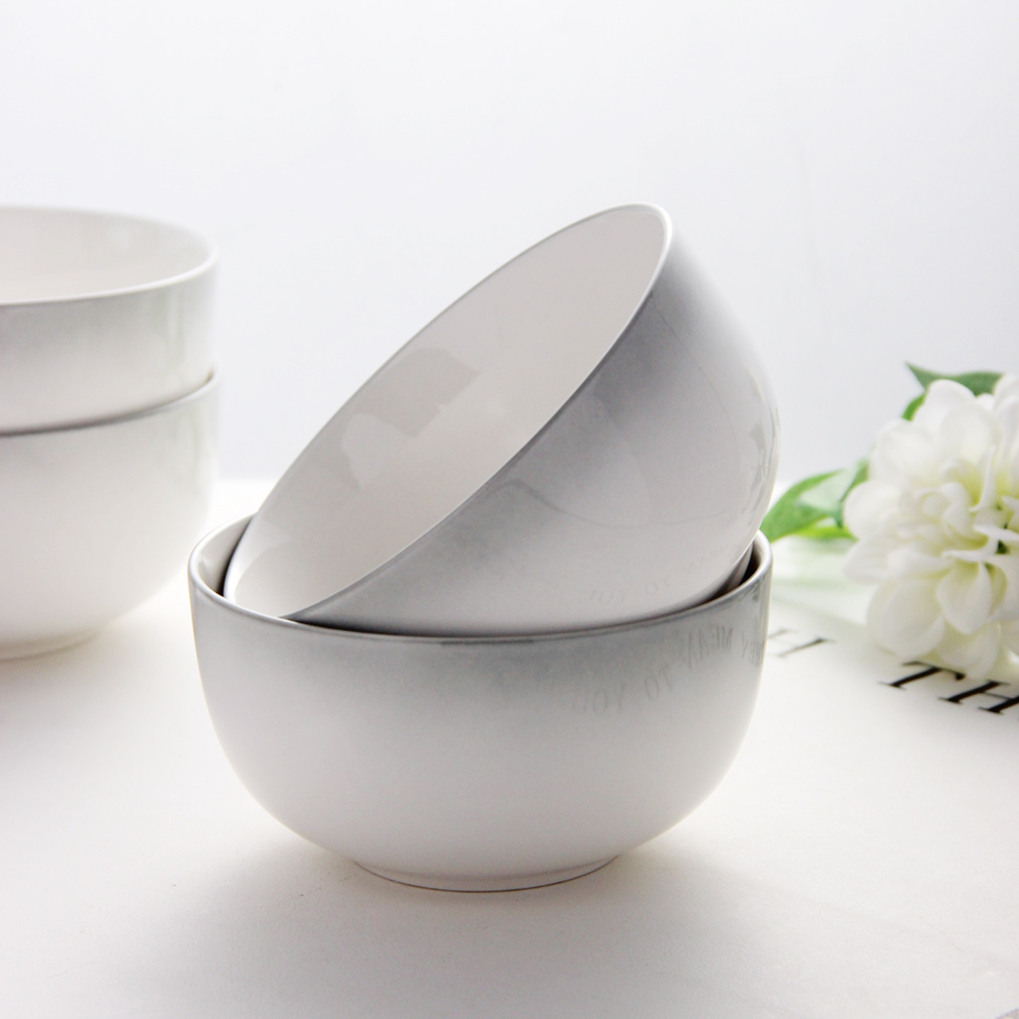 碗家用高颜值小碗组合陶瓷餐具米饭碗轻奢风小碗2025新款碗套装,淘宝优惠券,粉丝福利购,淘宝优惠卷