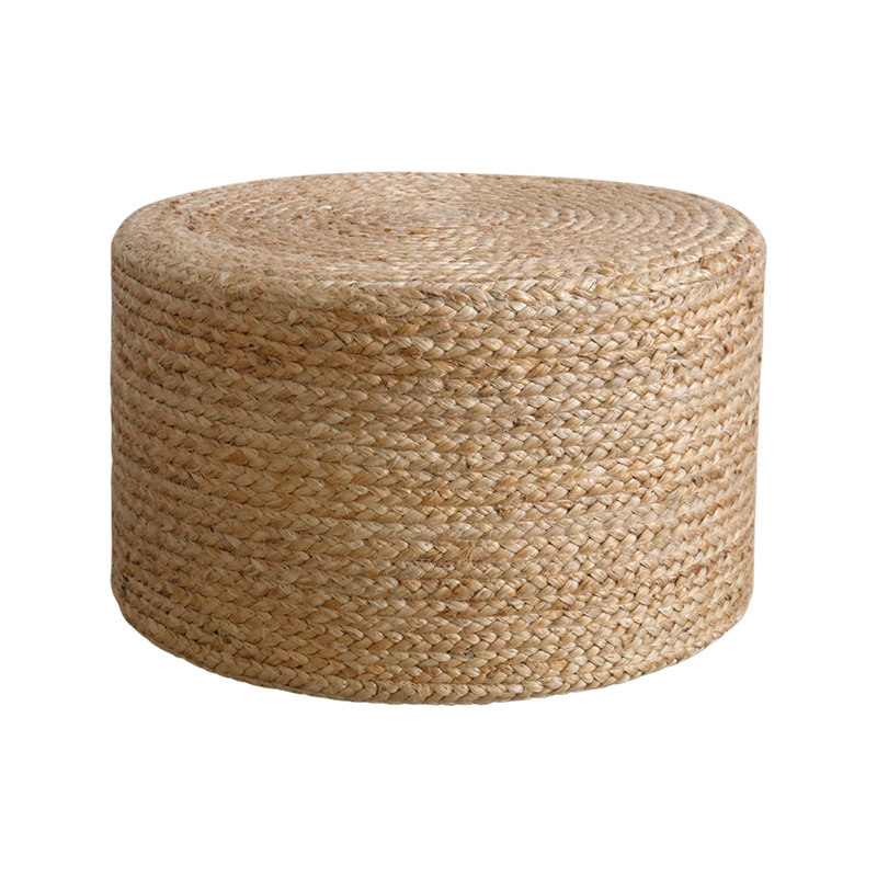 天然黄麻墩凳手工编客厅茶几日式禅修民宿酒店麻墩子脚踏家用坐垫