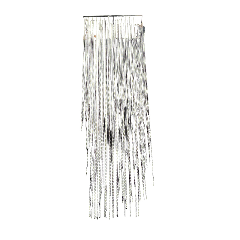 装饰水晶若汐婚礼银亮帘子成品珠亚克力吊顶飞碟珠帘道具婚庆片堂 - 图3