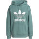 Adidas ເສື້ອຢືດແຟຊັ່ນໂລໂກ້ໃຫຍ່ຂອງແມ່ຍິງ hoodie