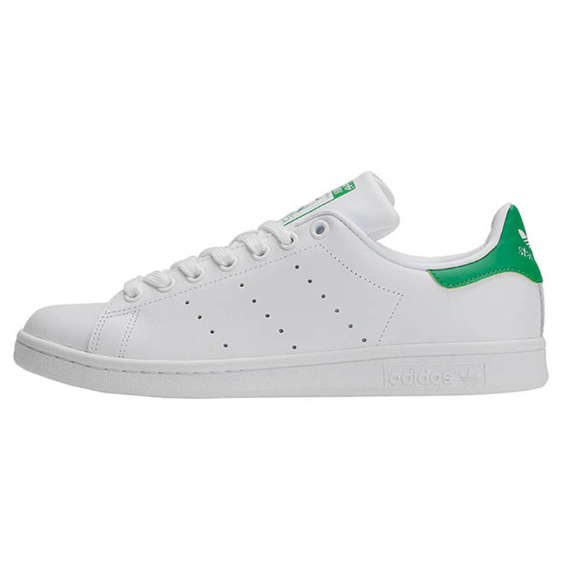 Adidas 三叶草 STAN SMITH 经典史密斯绿尾百搭休闲鞋板鞋 M20324 - 图3