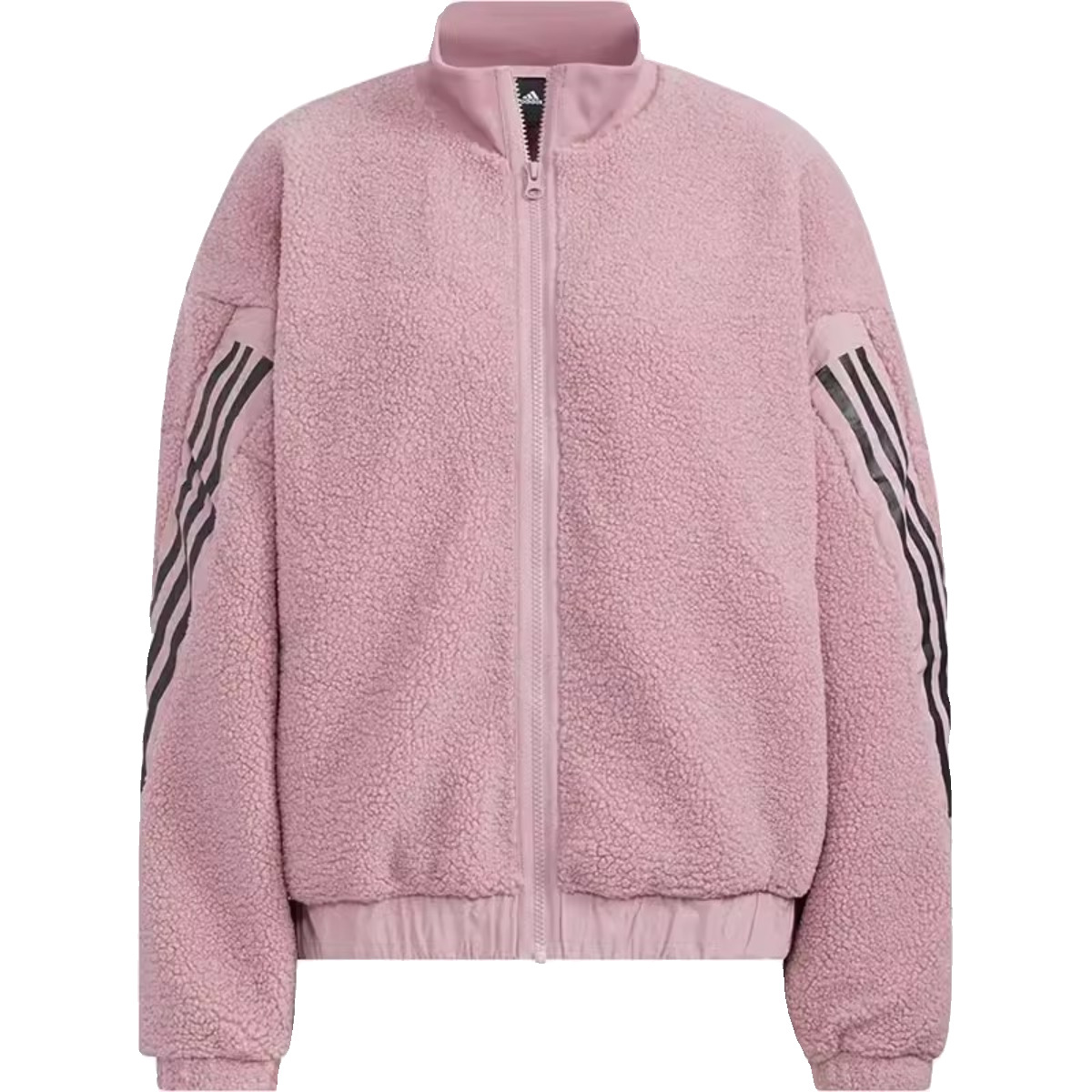 Adidas 阿迪达斯正品 女款秋冬运动休闲羊羔绒保暖夹克外套HM7457