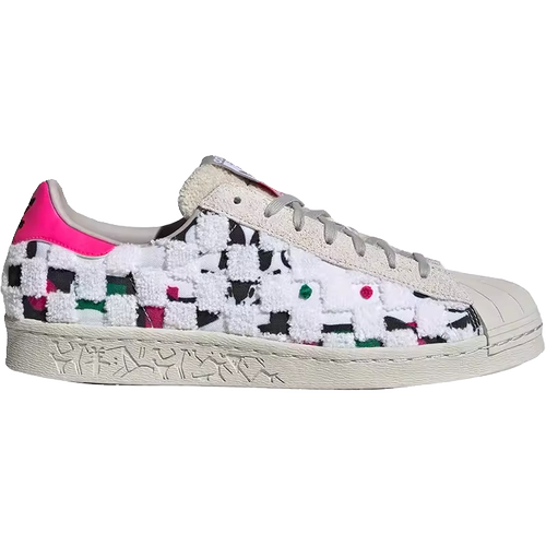 Adidas 三叶草 SUPERSTAR 80S 男女时尚百搭贝壳头休闲板鞋ID4384 - 图3