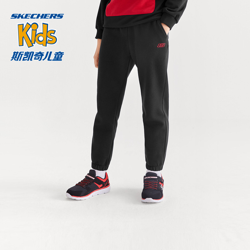 skechers童装男女春秋季大童童裤子 skechers童鞋裤子