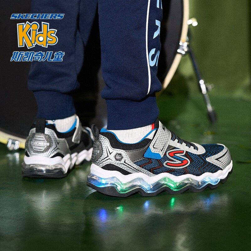 skechers斯凯奇儿童发光鞋运动鞋 skechers童鞋运动鞋