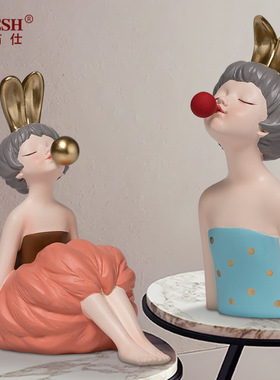 少女心可爱风公主房新婚小摆件