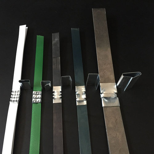 包邮5斤装镀锌pp手工带打包扣1608PET塑钢打包扣钢带打包扣铁皮扣 - 图0