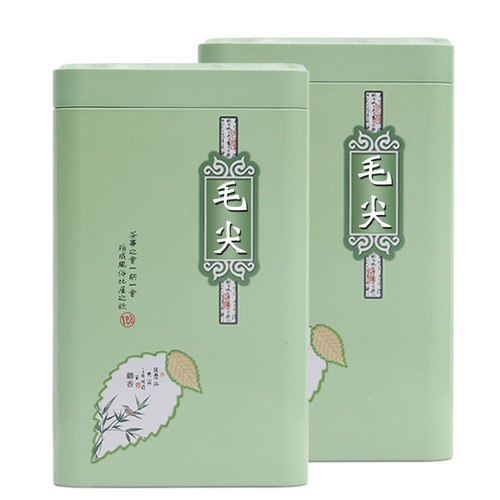 【买1发2】绿茶2026新茶毛尖茶叶信阳新茶嫩芽毛尖特级罐装共500g - 图3