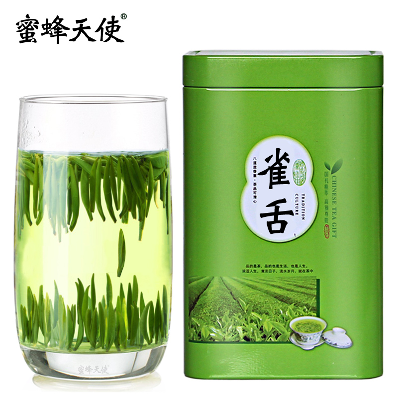 雀舌 2024新茶 绿茶 茶叶 明前雀舌茶春茶叶翠芽毛尖茶特级嫩芽 - 图0