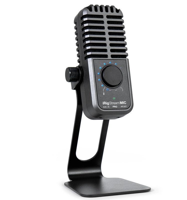 iRig Stream Mic Pro 视频直播专业电容麦克风广播级多模式多平台