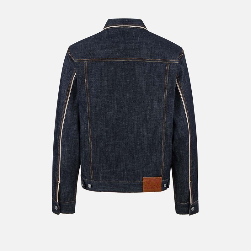 EVISU  男士海鸥刺绣潮流运动时尚牛仔短款夹克,淘宝优惠券,粉丝福利购,淘宝优惠卷