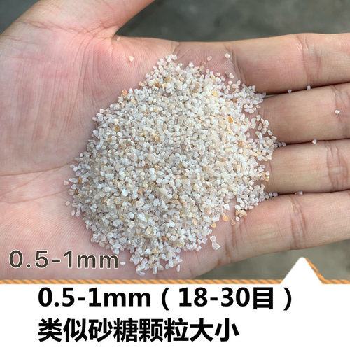 白色石英沙滤料游泳池过滤沙缸浴室桑拿砂缸过滤器用水处理石英砂 - 图0