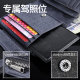 Vanlord vertical zipper three-fold multi-purpose wallet