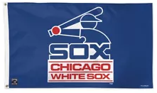 Chicago White Sox Logo House Garden Flag芝加哥白袜队旗帜车旗 - 图1