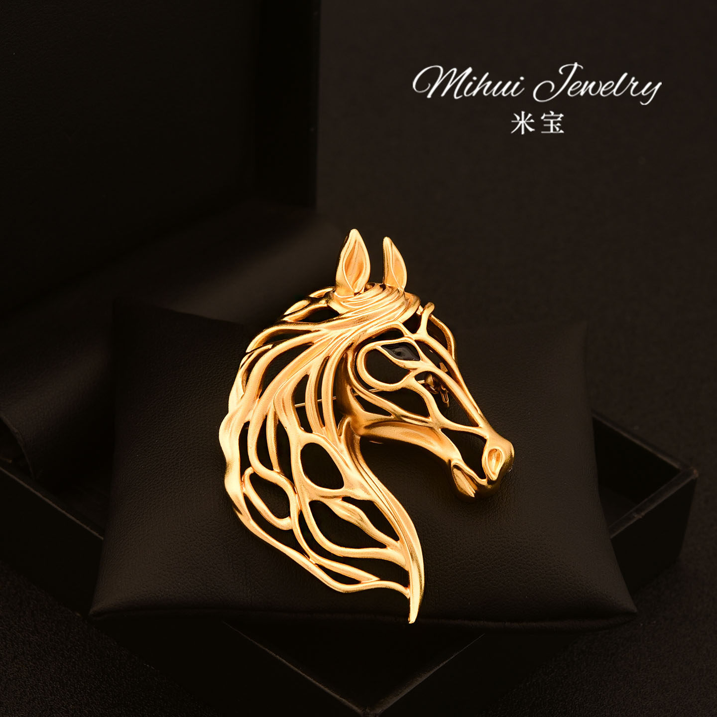 复古艺术马头胸针本命年高档胸花配饰西服大衣独特别针生肖饰品,淘宝优惠券,粉丝福利购,淘宝优惠卷