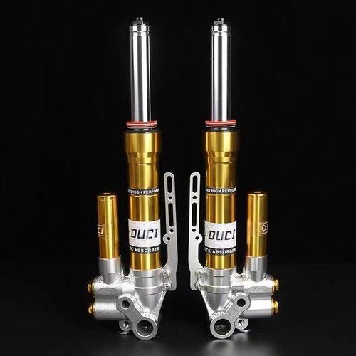 毒刺GTS1前减震改装drg150小牛n劲战三代目BWS125飞度4避震器33芯 - 图1