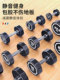 Zhuopai pu cast iron ten-corner dumbbells for home fitness
