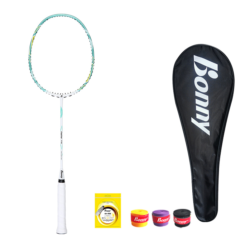 bonny/波力羽毛球拍轻羽153 270.272.68PP 68PK男士女士儿童72克_虎窝淘