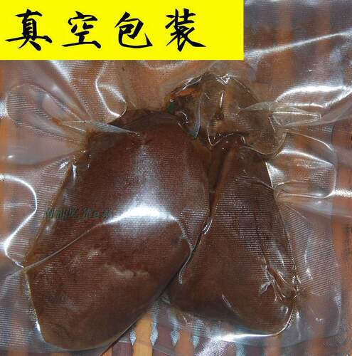 潮汕卤鹅肝 澄海狮头鹅苏南卤鹅 当天制作大粉肝一个净重约300克 - 图1