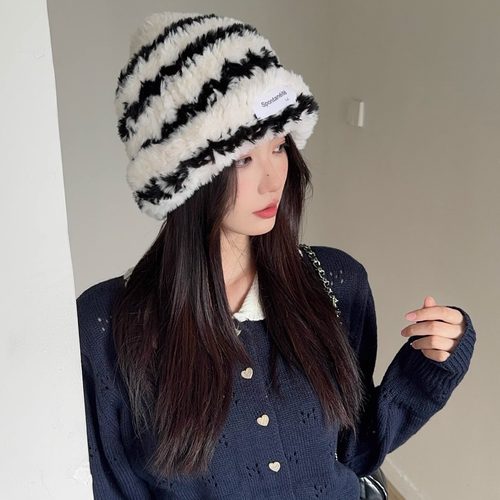 围巾手工diy编织材料包粗毛线团织围巾线帽子送男女友礼物 - 图1