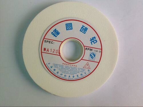 白玉刚砂轮磨不锈钢金属 白色 白刚玉砂轮150*10*32 - 图1