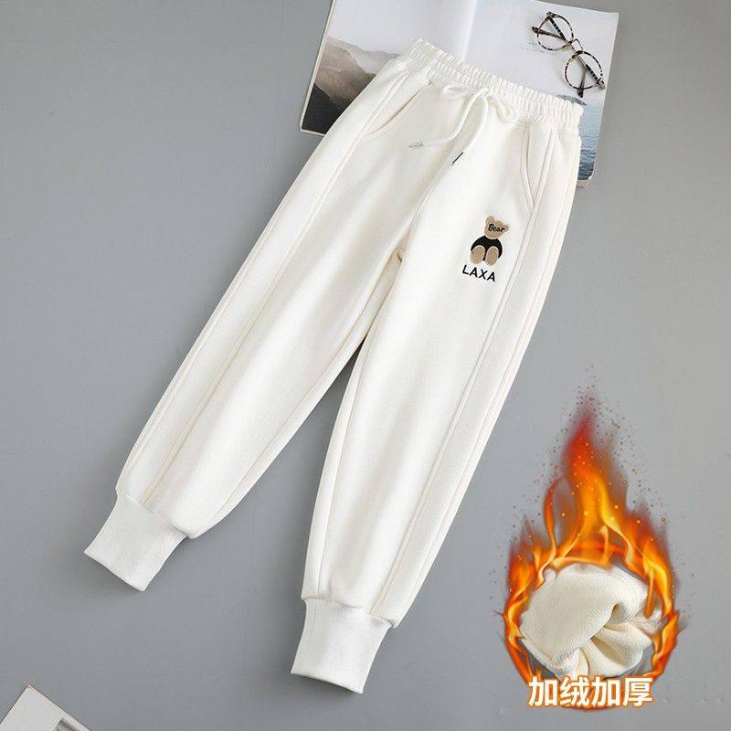 女童春秋运动裤2024新款春装儿童中大童宽松洋气卫裤灰色休闲长裤,淘宝优惠券,粉丝福利购,淘宝优惠卷