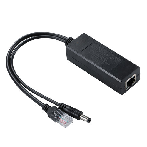 网络监控球机POE分离器48V转12V2A国标准24W供电模块器一线通AT隔 - 图0