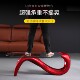 Creative and Unique Coffee Table, Simple Modern Mermaid Tempered Glass Coffee Table, Stylish Oval Coffee Table for Small Apartments