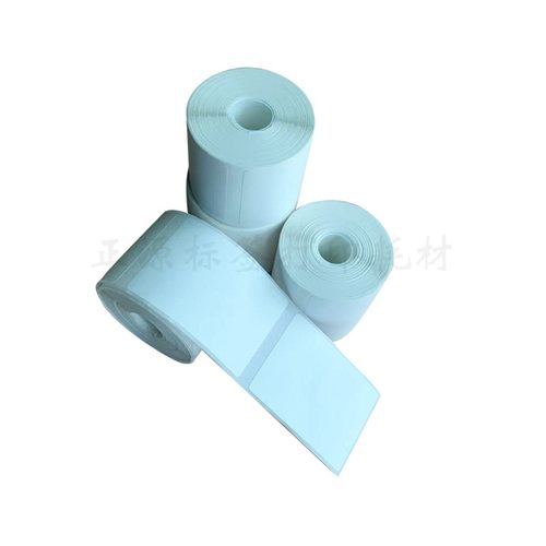 适用德佟P1/P2/DP27/DP30S标签机打印纸小芯四防热敏合成不干胶纸 - 图1