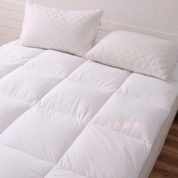 酒店床垫加厚床褥子保暖民宿羽绒软垫宿舍1.5米1.8防螨可拆洗家用,淘宝优惠券,粉丝福利购,淘宝优惠卷