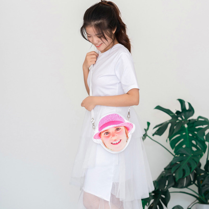 DIY斜跨包定制狗猫帆布单肩包定做logo卡通明星大头异形手机包袋,淘宝优惠券,粉丝福利购,淘宝优惠卷