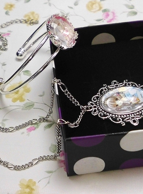 CHOBITS人型電腦天使心項鏈手镯