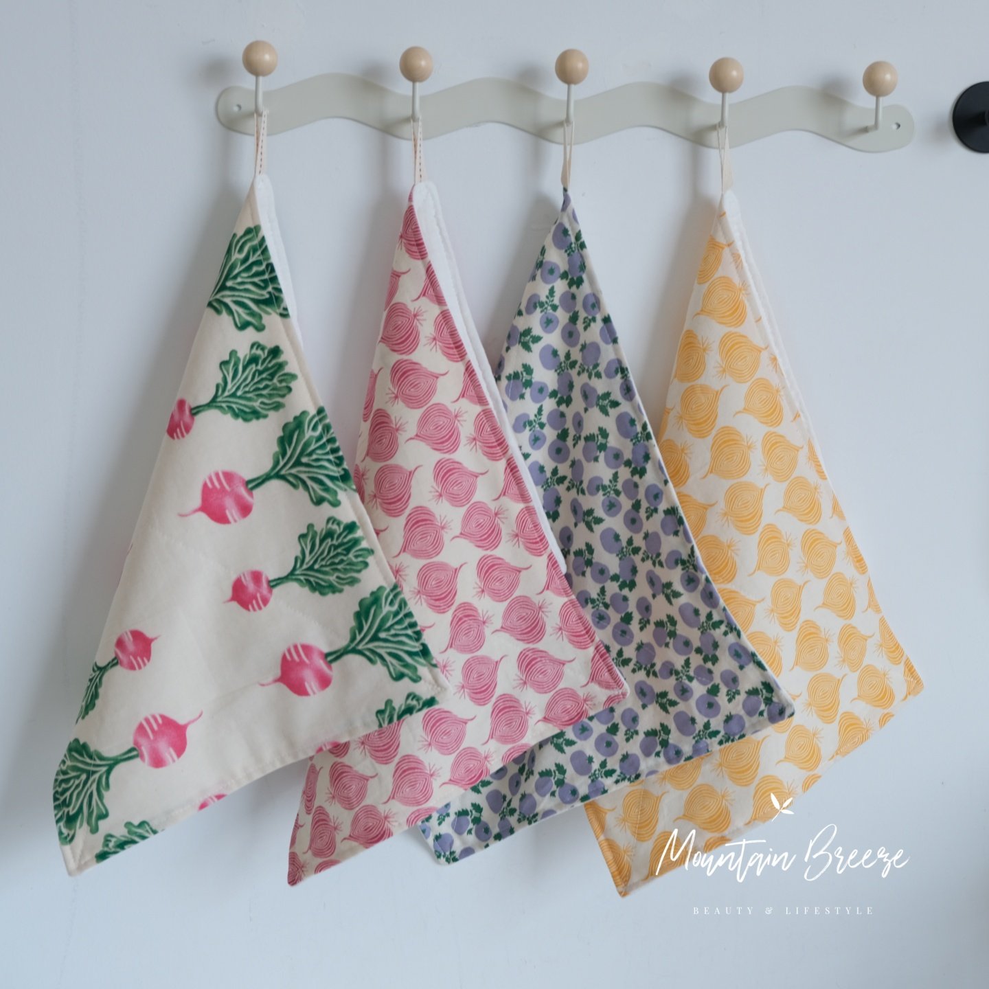 韩国进口纯棉餐垫蔬果餐巾ins风擦手巾吸水厨房清洁抹布桌垫盖布,淘宝优惠券,粉丝福利购,淘宝优惠卷