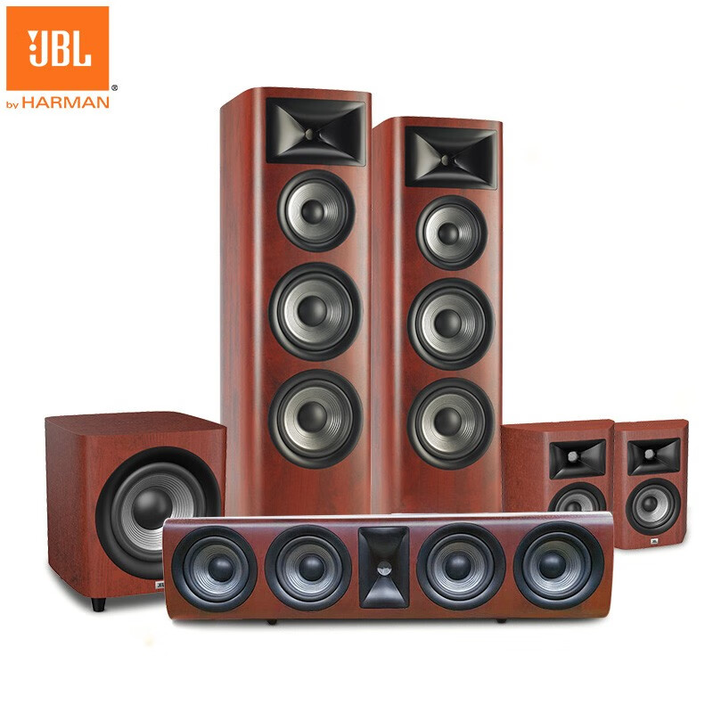 JBL STUDIO 698高端家庭影院音响套装木质HIFI落地式双8英寸低音-图2