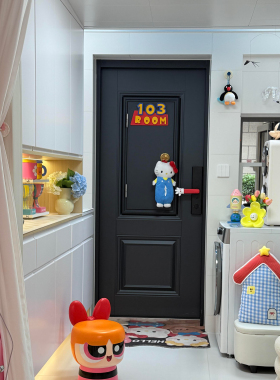 TOY STORY玩具总动员立体门牌号定制磁吸卡通门贴入户门口装饰牌