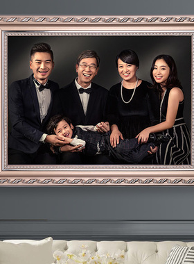 做成20寸镜框婚纱照定制艺术