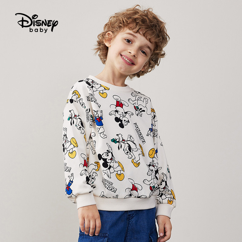 迪士尼童装儿童男童秋装2021卫衣 disneybaby卫衣/绒衫