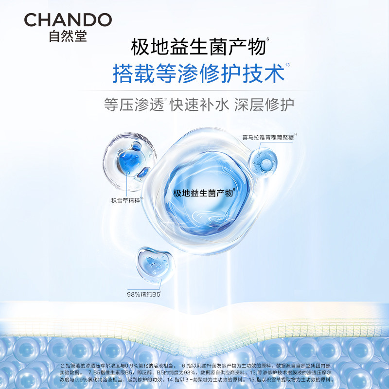 【李佳琦美妆节10点付定金】自然堂极地补水修护等渗面膜舒缓,淘宝优惠券,粉丝福利购,淘宝优惠卷