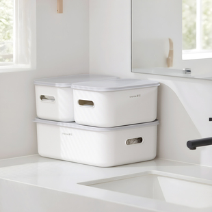 茶花内衣收纳盒通格式分层整理带盖神器