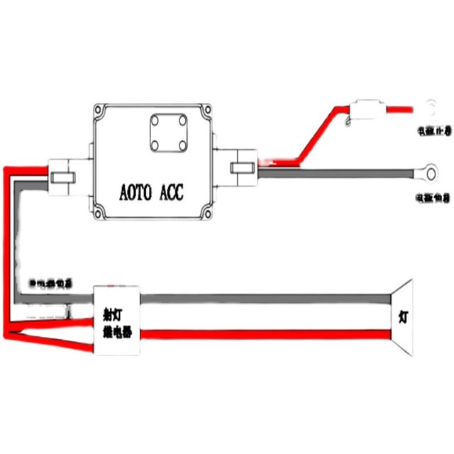 Modified acc line controller module motorcycle