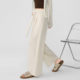 ໂສ້ງ Tencel Linen Scimitar Pants ໃໝ່ 2026 ໃໝ່ ຮັດສະໂພກ ກວມເອົາສະໂພກ, Slimming ແລະ Drapey Versatile ກາງເກງ