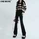 ໂສ້ງຢີນຈຸນລະພາກສາຍແອວສີດຳແອວສູງຂອງອາເມຣິກາອີກອັນໜຶ່ງສຳລັບຜູ້ຍິງລະດູຮ້ອນ ໂສ້ງຂາຍາວຈຸນລະພາກທີ່ຍົກກົ້ນ