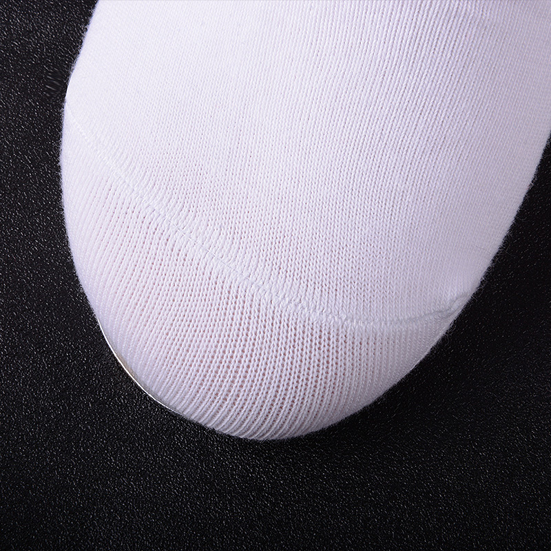 浪莎淞暄专卖店浪莎袜子男士纯棉防臭吸汗春夏季超薄款中筒白色男袜全棉夏天透气3